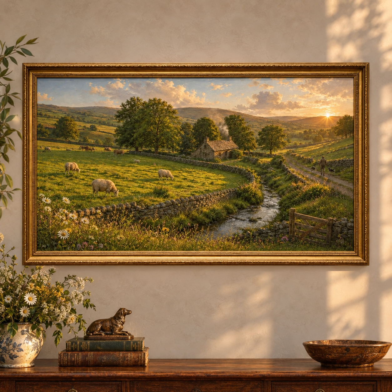 Minh họa: pastoral landscapes