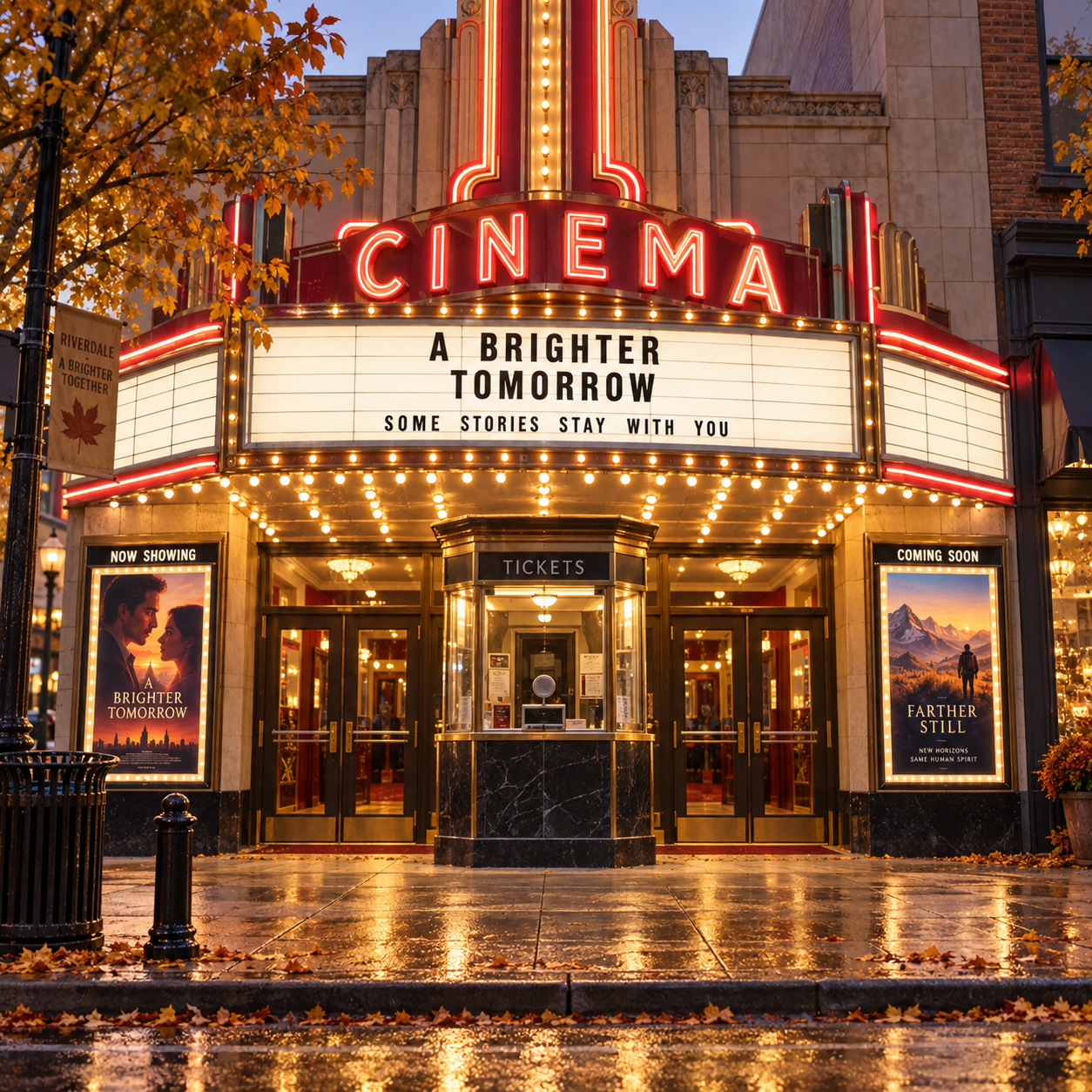 Minh họa: movie theatre