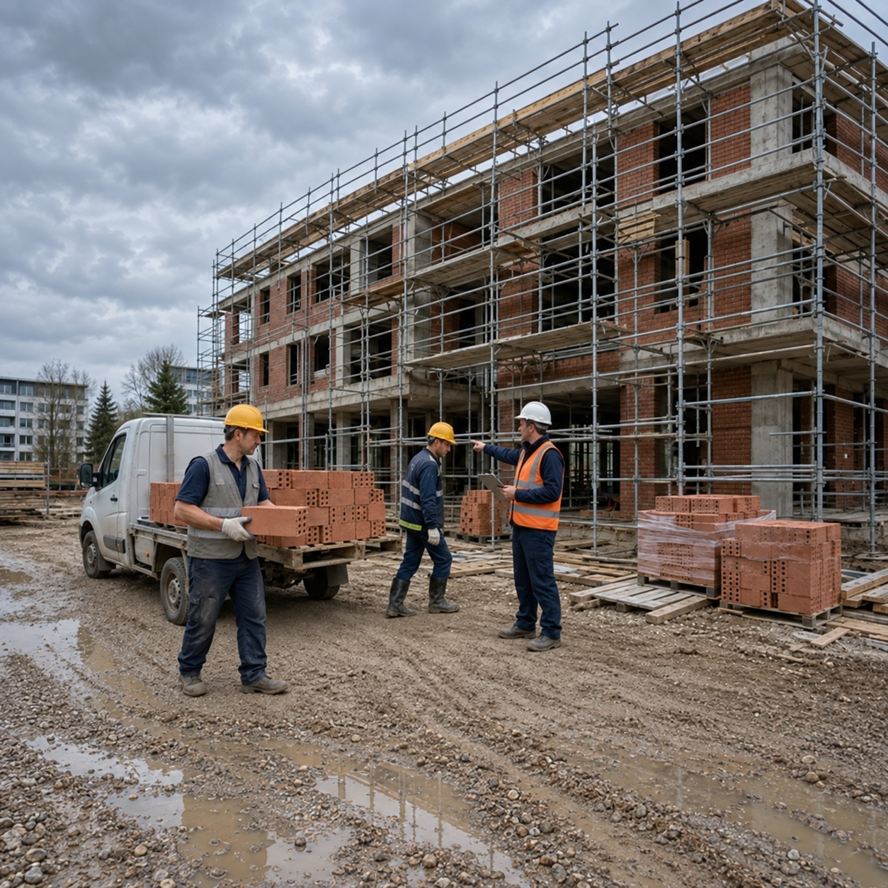 Minh họa: construction site