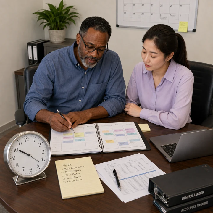 Minh họa: Time management